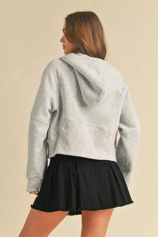 Courtney Half-Zip Hooded Pullover