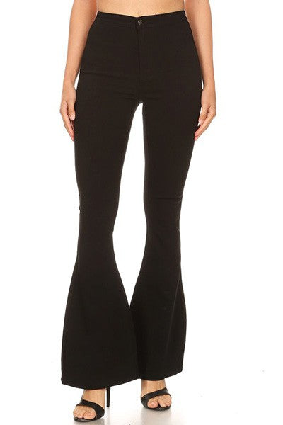 Black Flare Pants