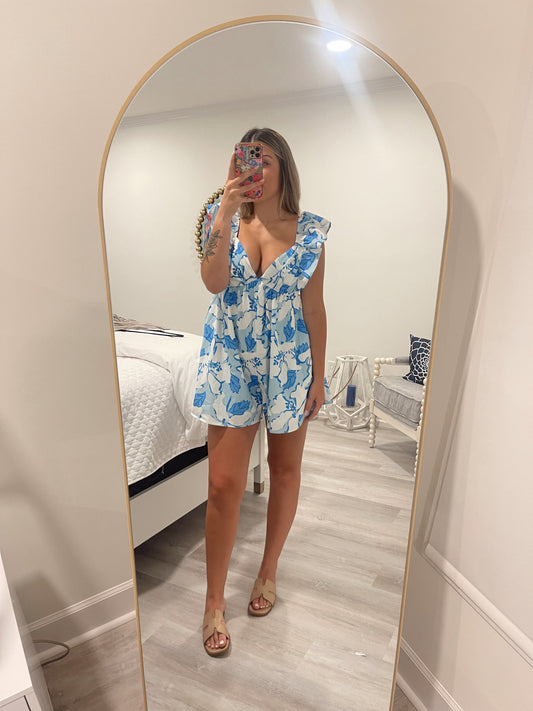 Ocean Breeze Romper