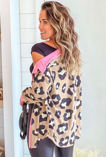 Elle Cheetah Shacket