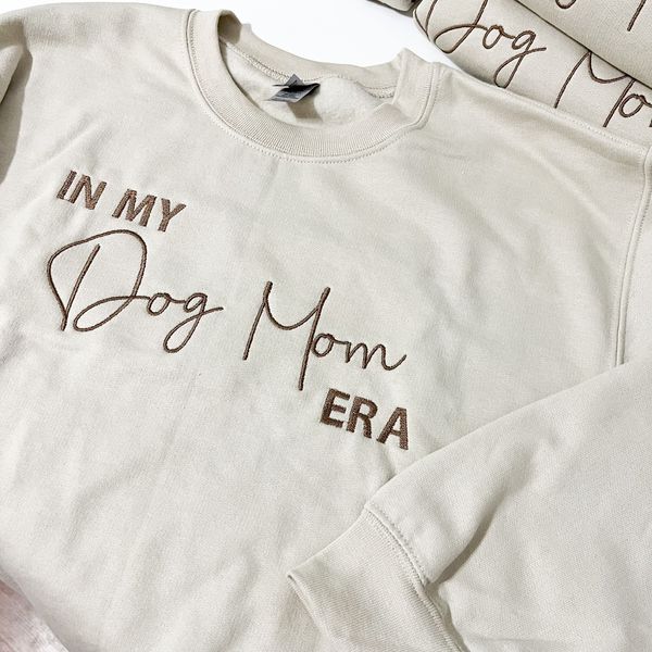 Dog Mom Era Crewneck