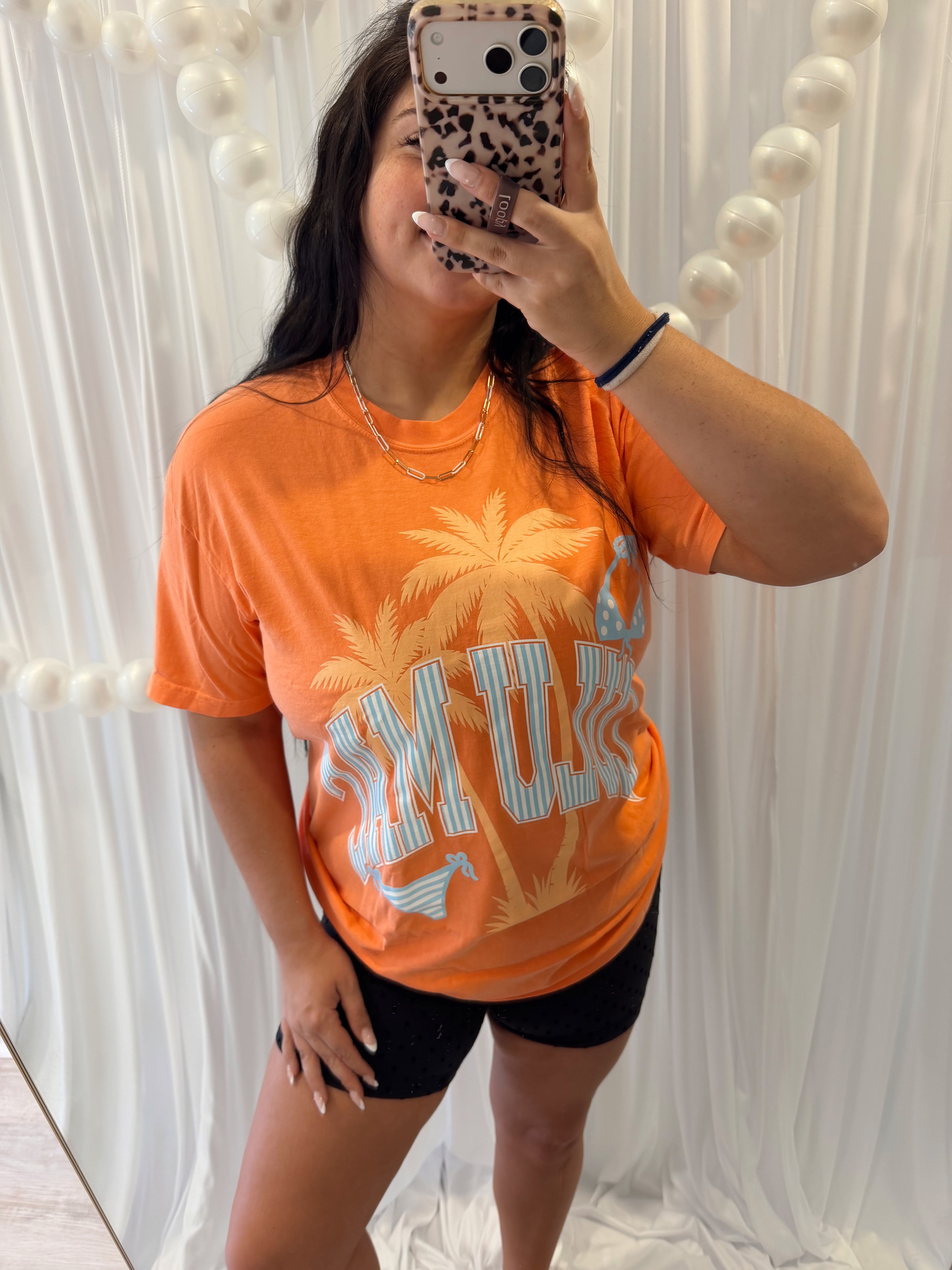 Tropical Sunrise Cabana LuluMac Tee