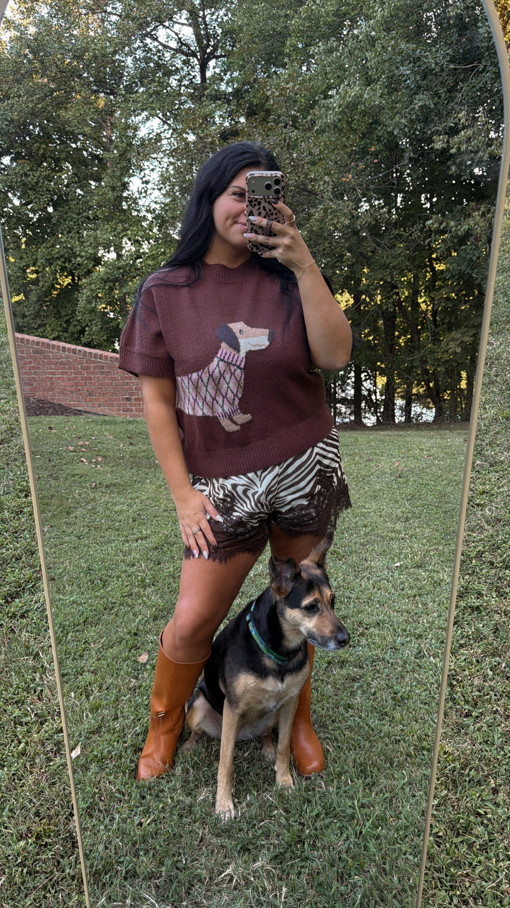Darling Dachsund Sweater