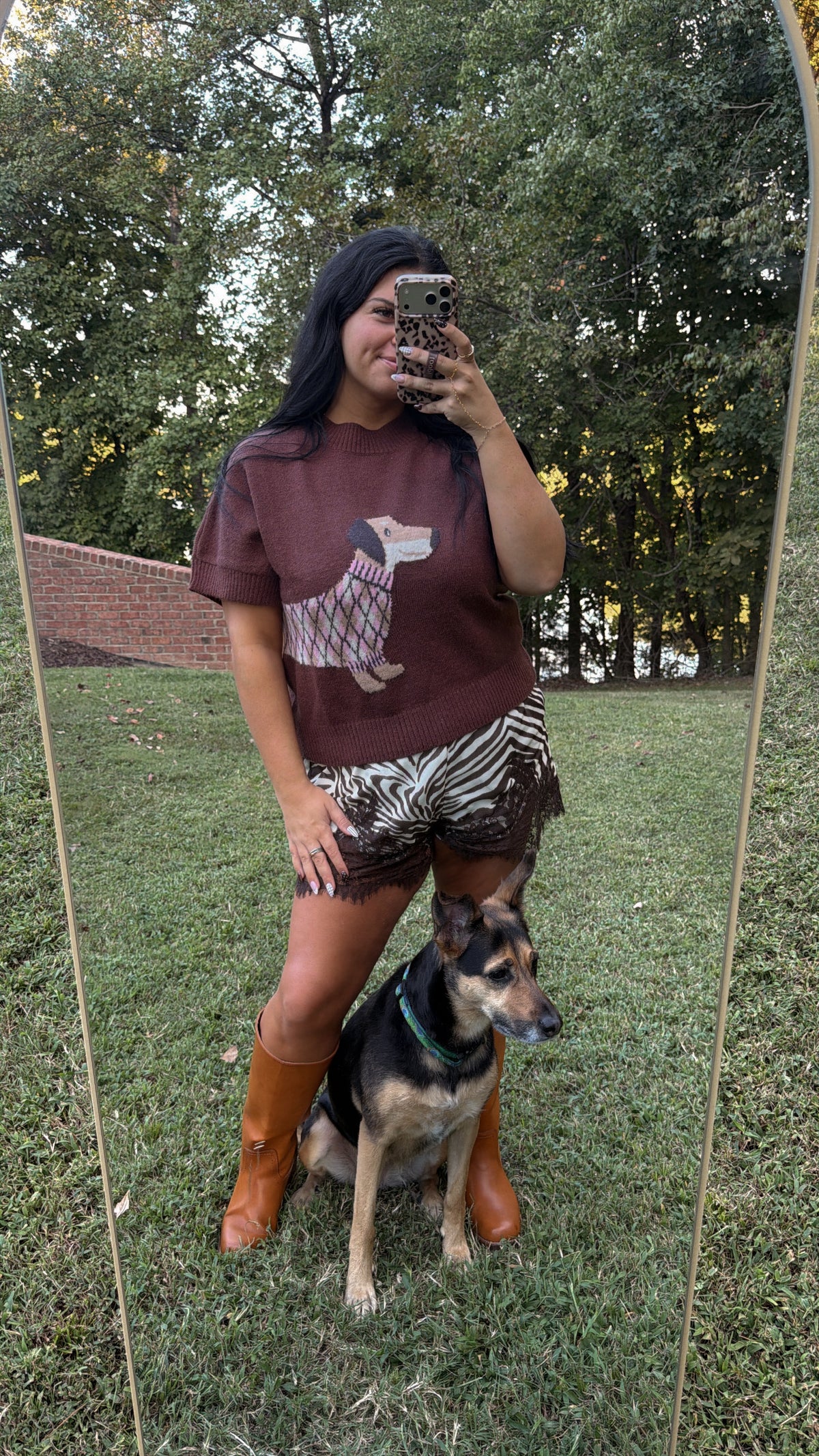 Darling Dachsund Sweater
