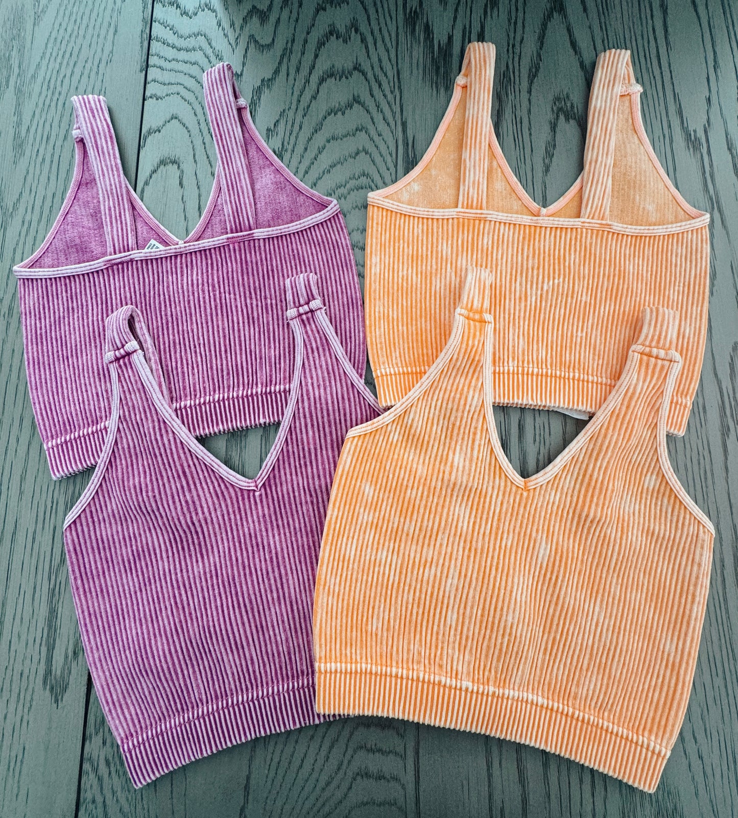 Cassidy Ribbed V-neck Tank