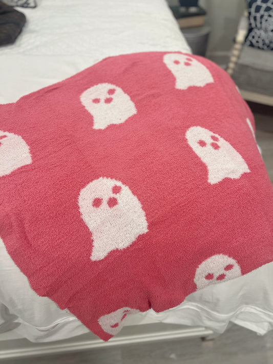 Pink Ghost Blanket