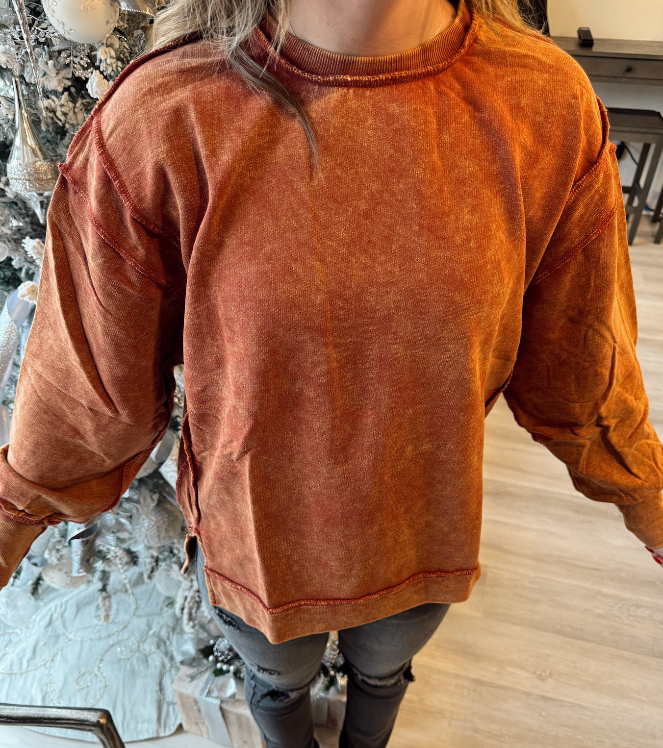 Sophie Pullover - Rust