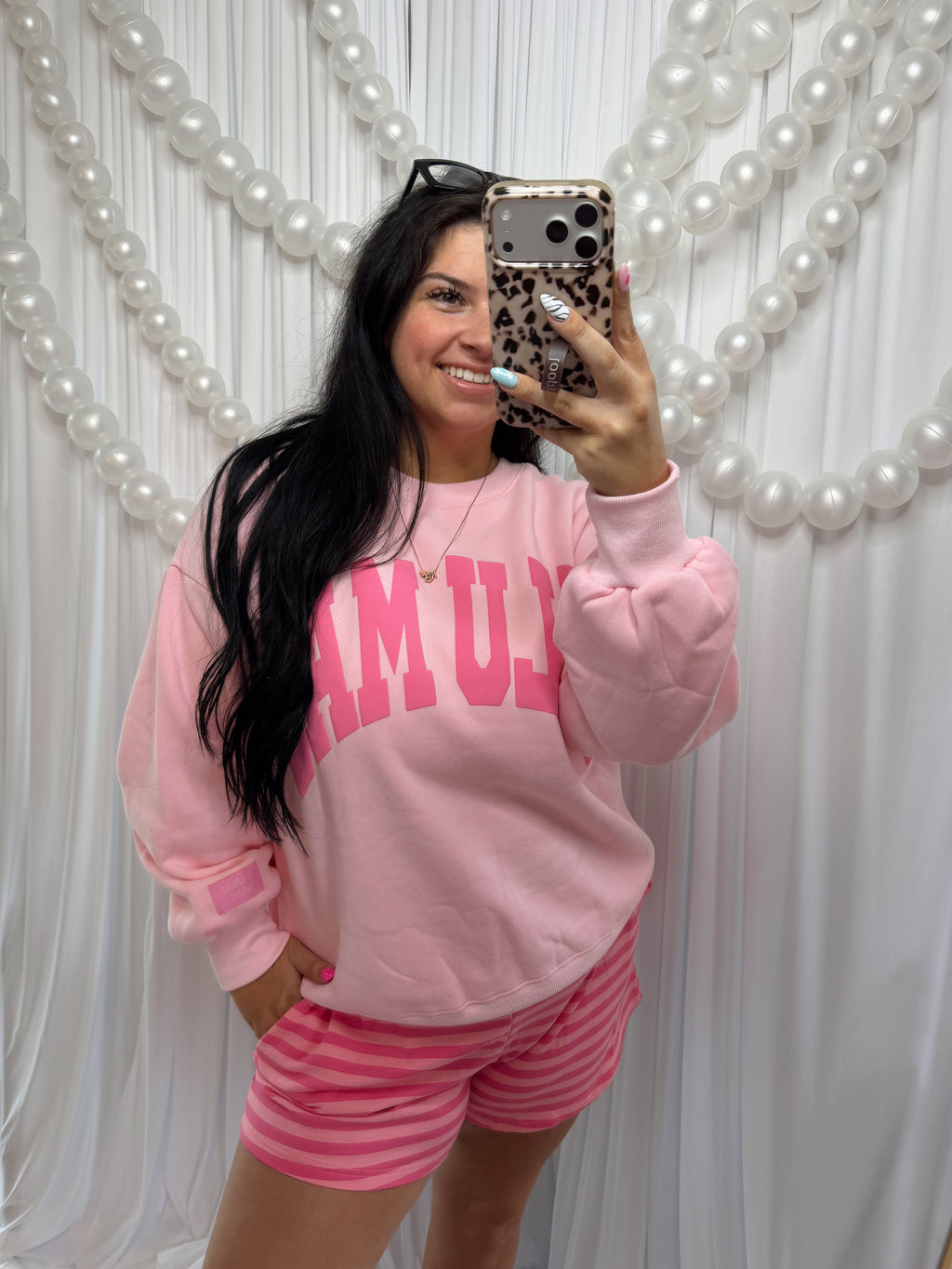 Pretty in Pink Lulu Mac Sweatshirt