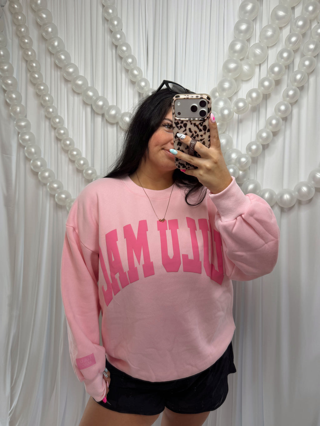 Pretty in Pink Lulu Mac Sweatshirt