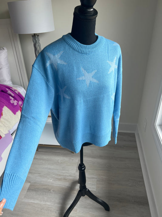 Blue Star Sweater