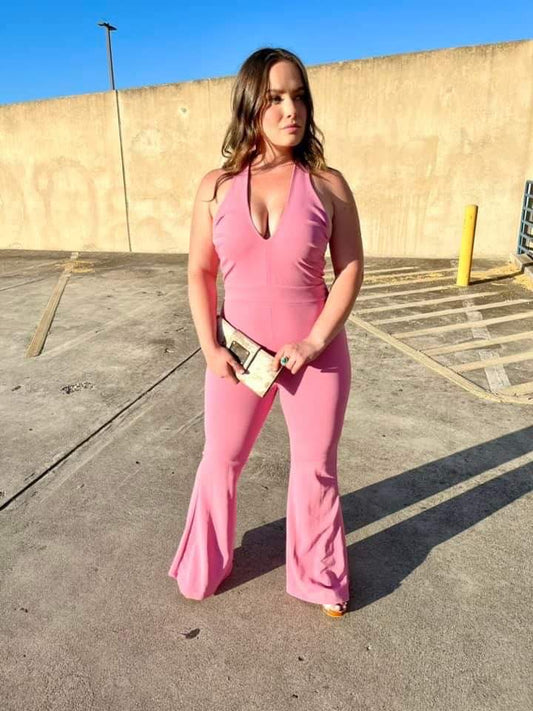 Foxy Pink Jumpsuit