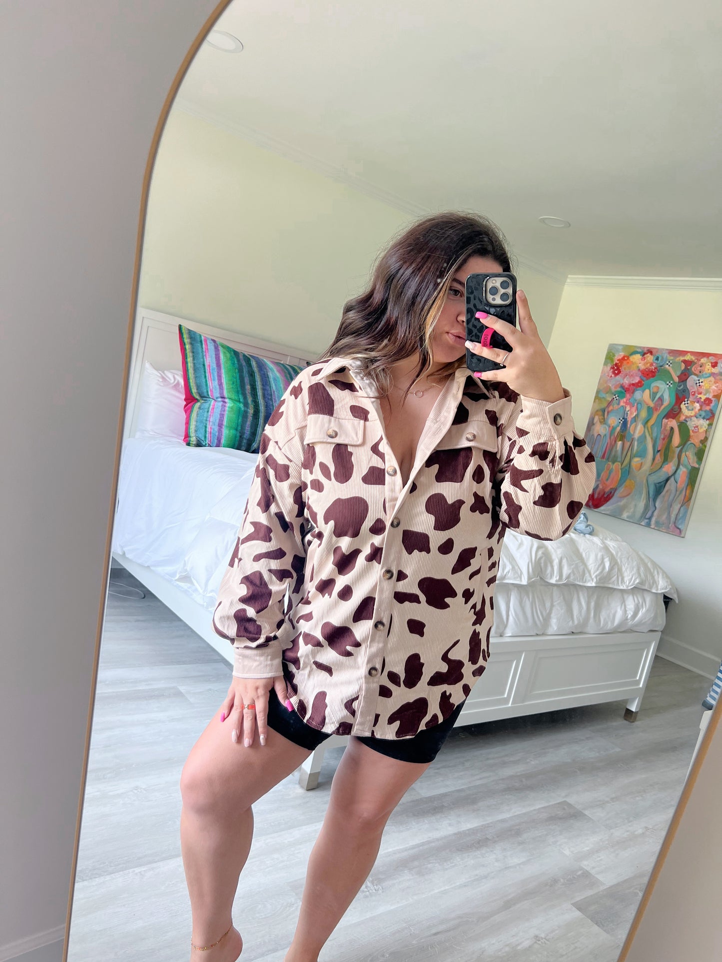 Cowprint Jacket