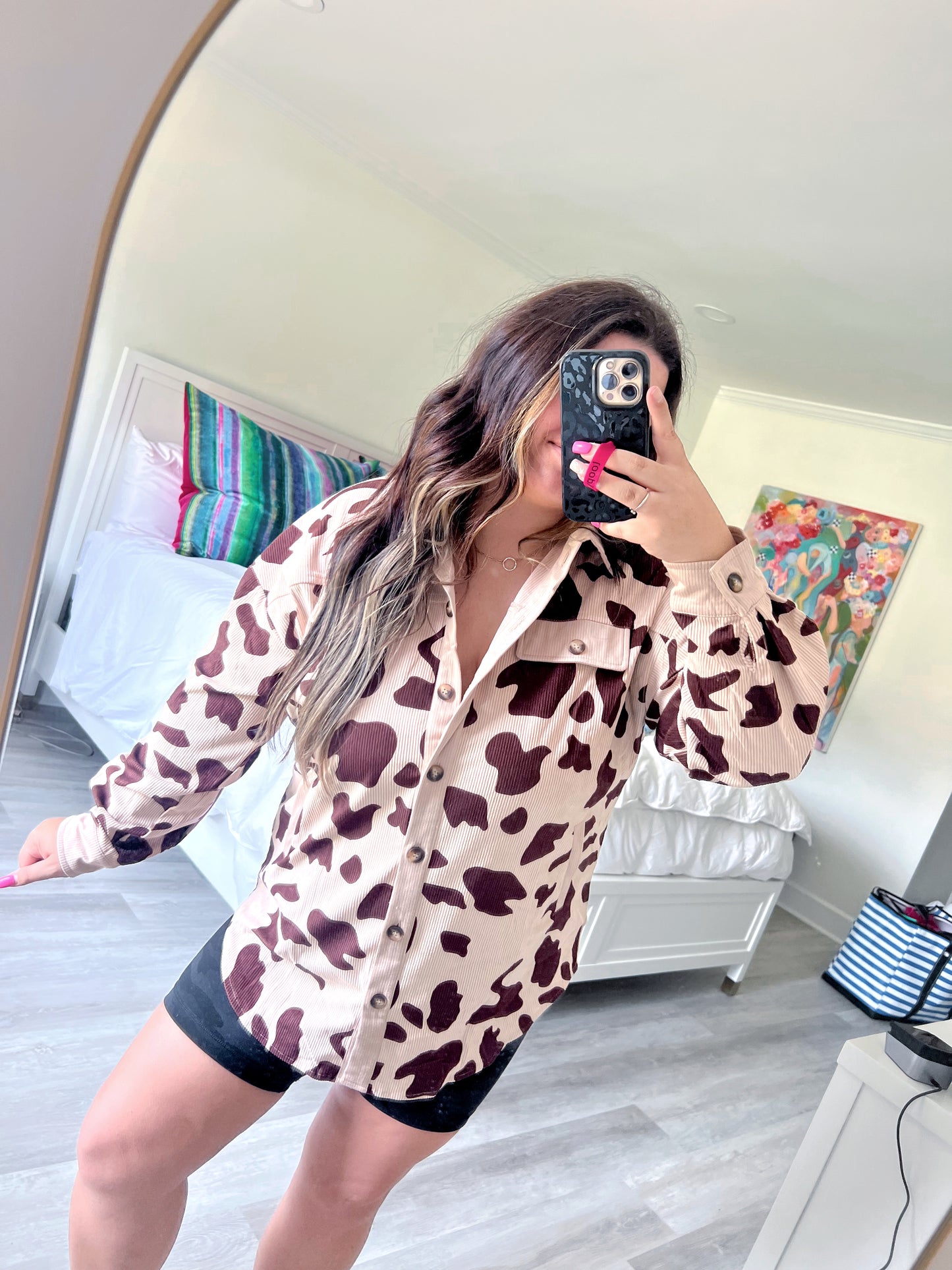 Cowprint Jacket