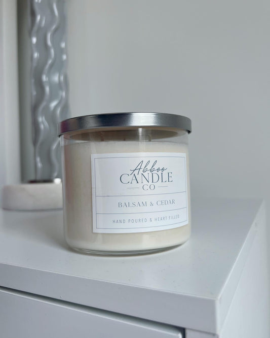 Balsam and Cedar Candle