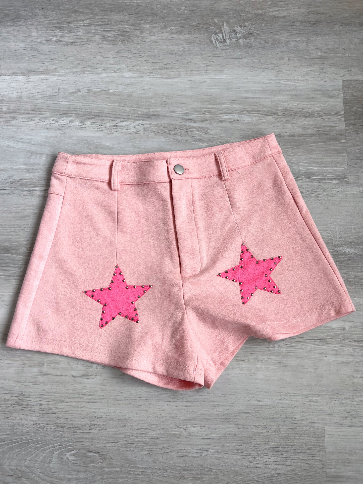 Pink Star Shorts